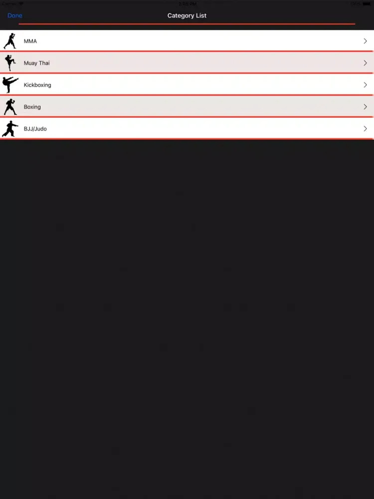 Zrzuty ekranu Combat Coach iPad 